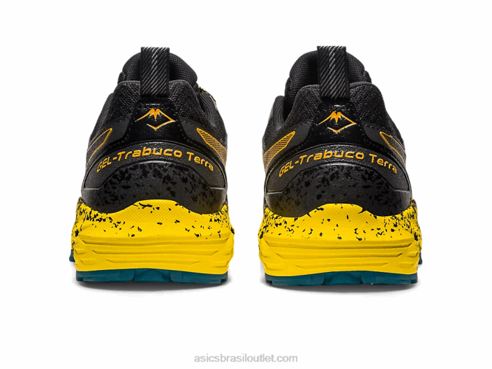 gel-trabuco terra 462T640 preto/tempestade de areia Asics