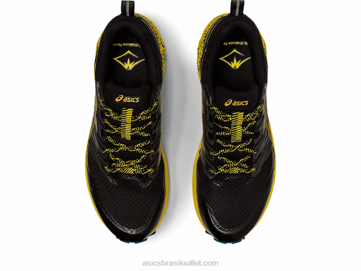 gel-trabuco terra 462T640 preto/tempestade de areia Asics