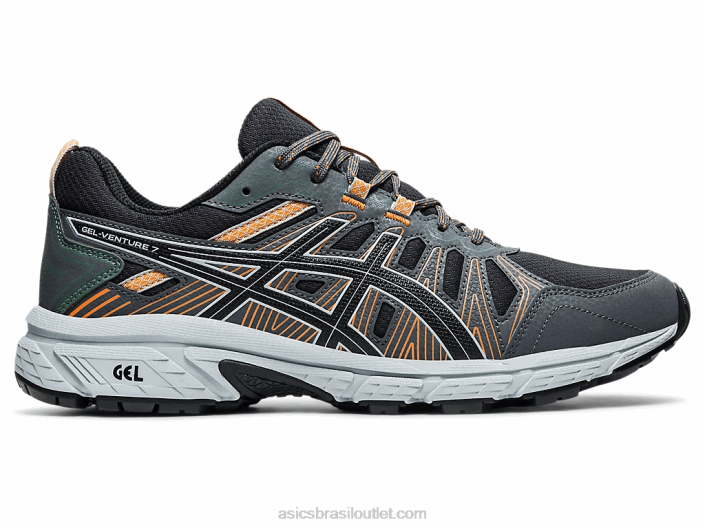 gel-venture 7 462T1529 cinza grafite/preto Asics