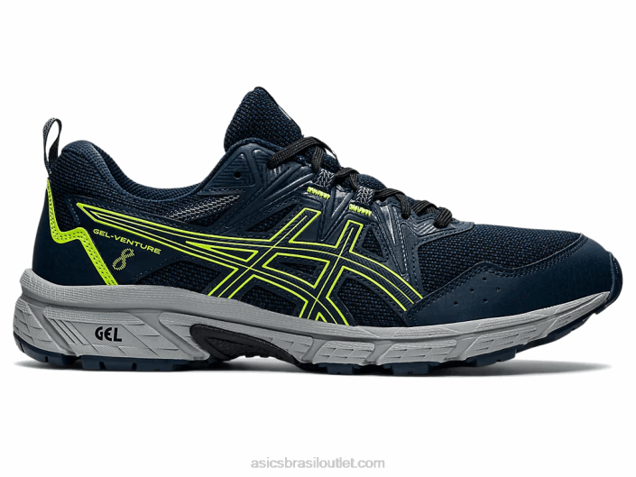 gel-venture 8 462T1496 azul francês/verde perigoso Asics