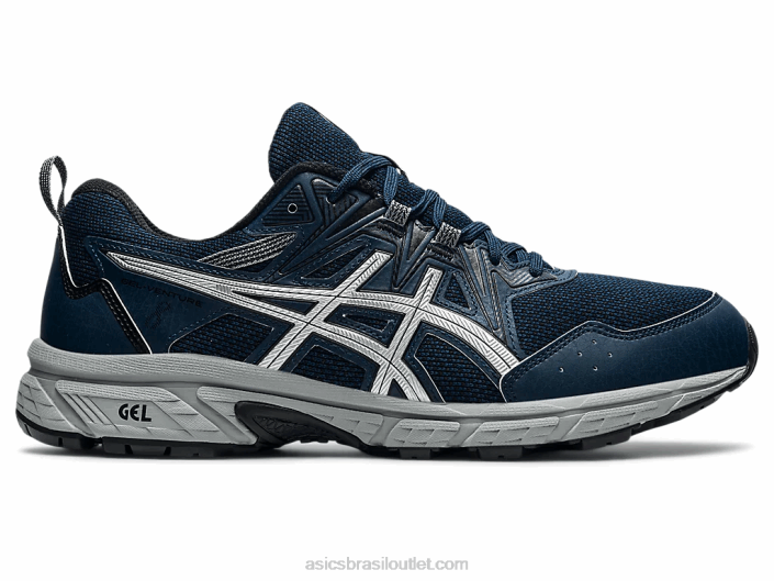 gel-venture 8 462T1765 azul francês/prata pura Asics