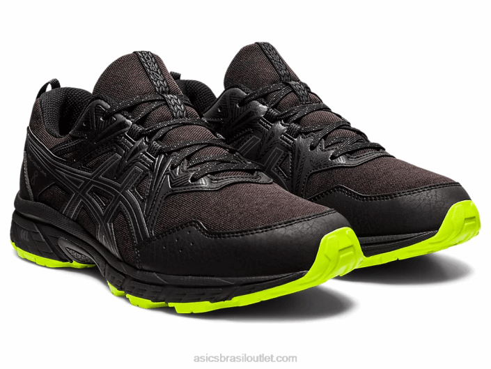 gel-venture 8 462T1876 preto/cinza portador Asics