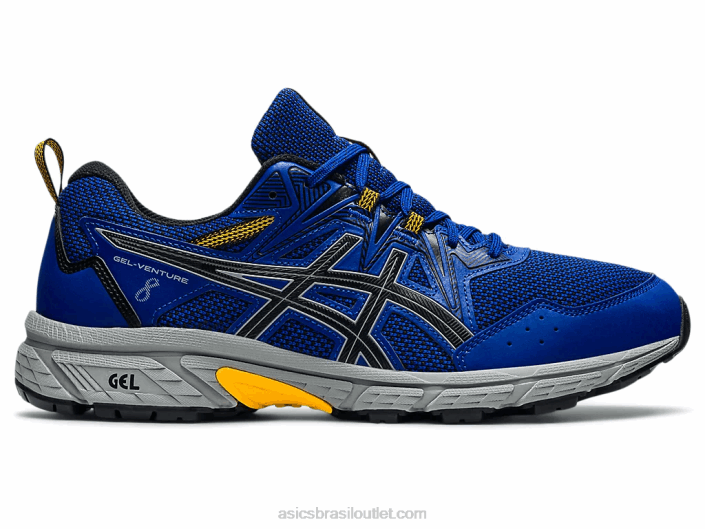 gel-venture 8 extra largo 462T1591 Mônaco azul/preto Asics