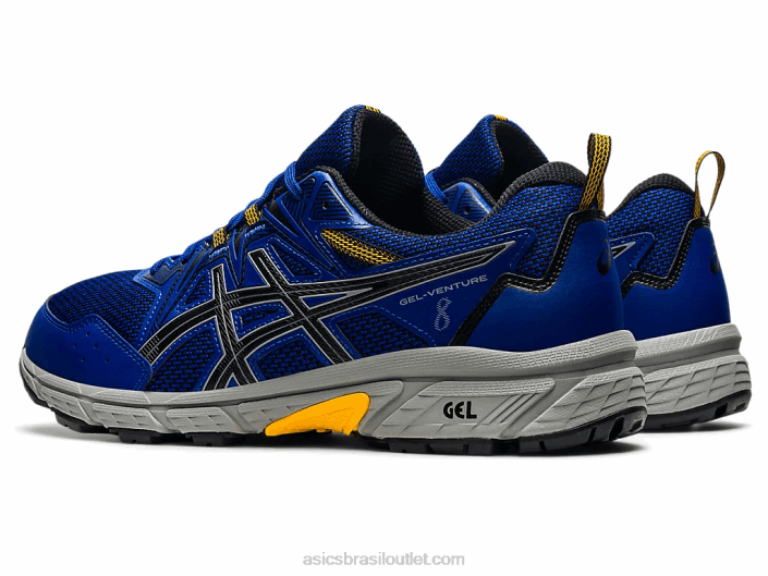 gel-venture 8 extra largo 462T1591 Mônaco azul/preto Asics