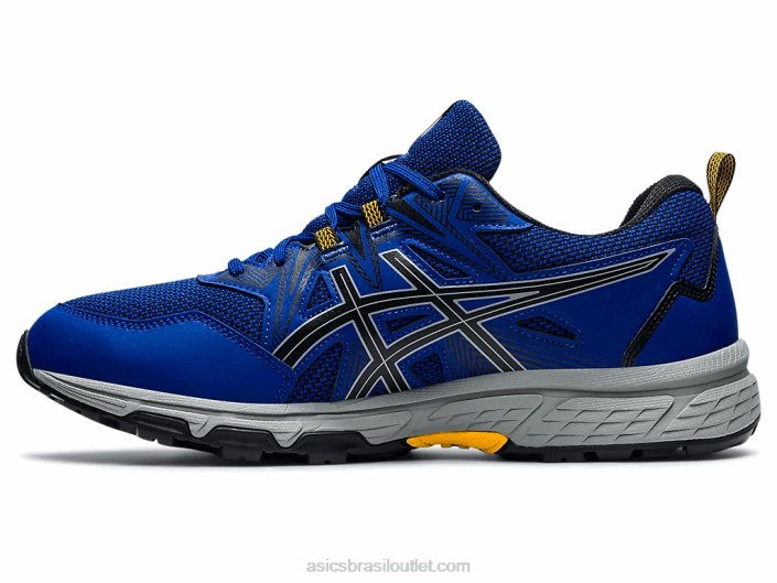 gel-venture 8 extra largo 462T1591 Mônaco azul/preto Asics