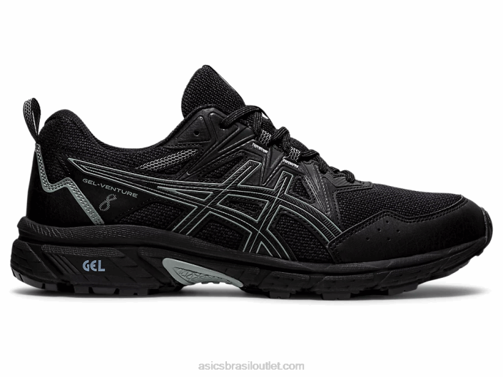 gel-venture 8 extra largo 462T1846 preto Asics