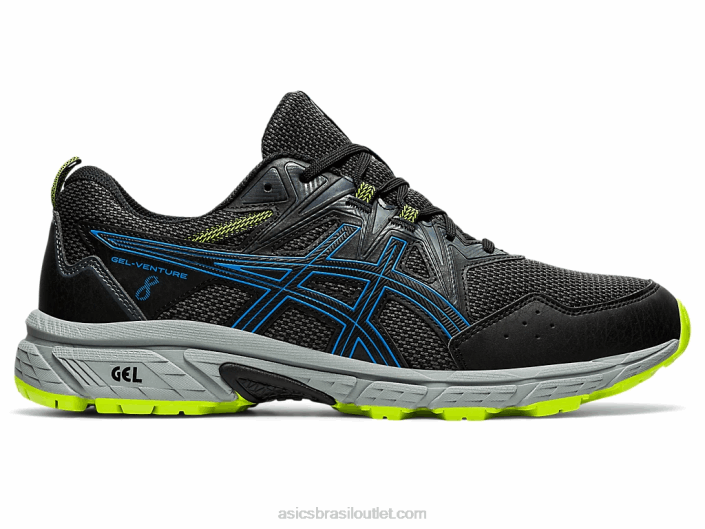 gel-venture 8 extra largo 462T1850 preto/diretório azul Asics
