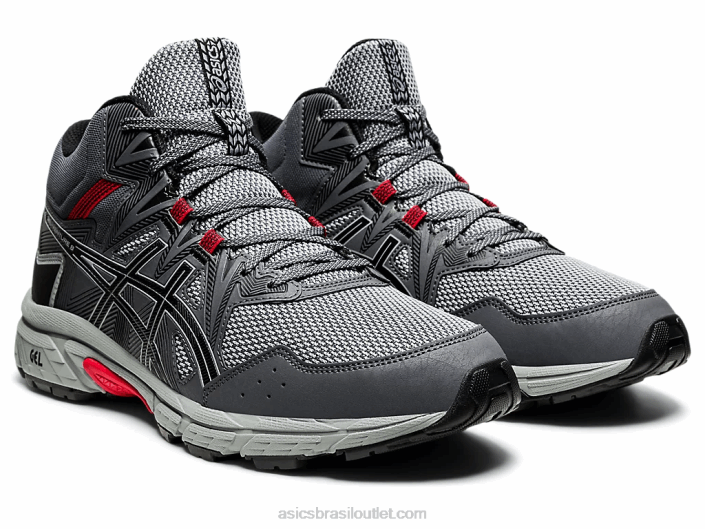 gel-venture 8 mt 462T1721 cinza transportador/rocha de folha Asics