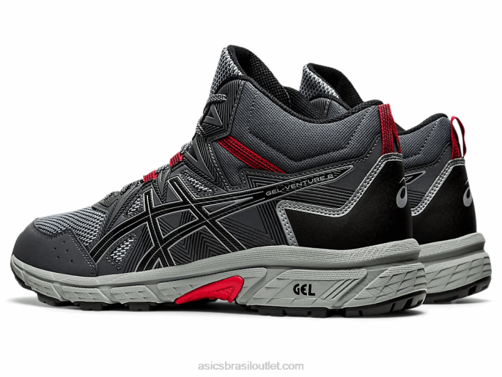 gel-venture 8 mt 462T1721 cinza transportador/rocha de folha Asics