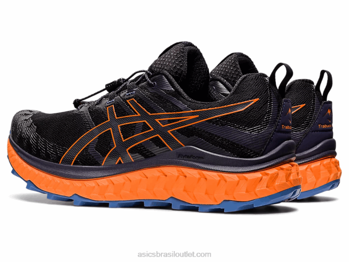 trabuco max 462T1485 preto/laranja chocante Asics