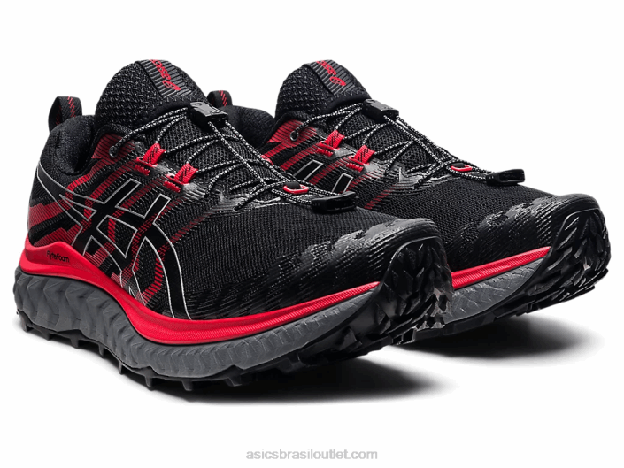 trabuco max 462T1862 preto/vermelho elétrico Asics