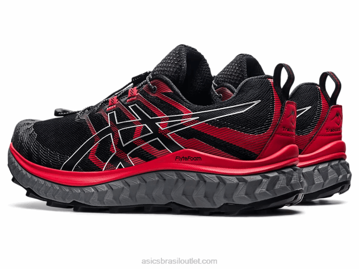 trabuco max 462T1862 preto/vermelho elétrico Asics