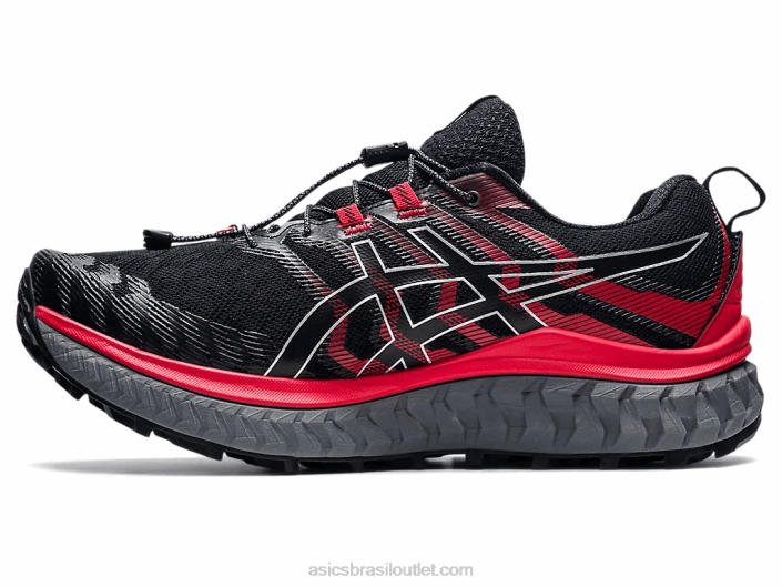 trabuco max 462T1862 preto/vermelho elétrico Asics