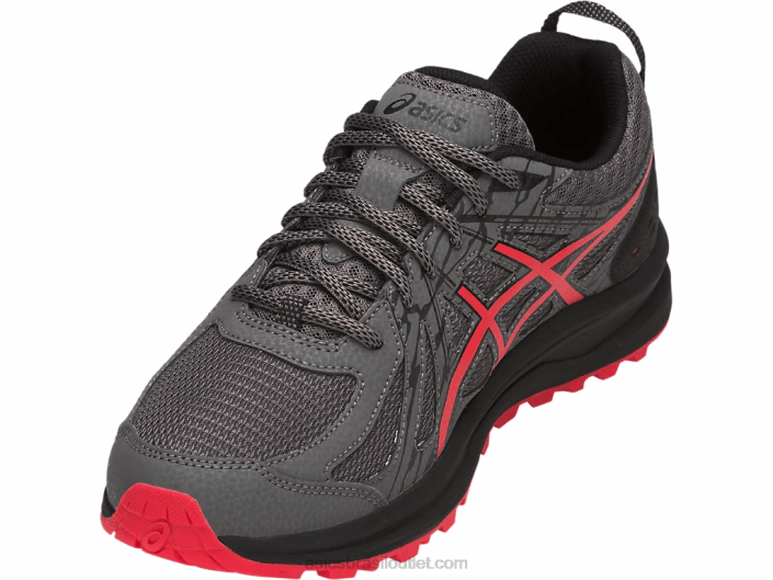 trilha frequente 462T2074 alerta de carbono/vermelho Asics