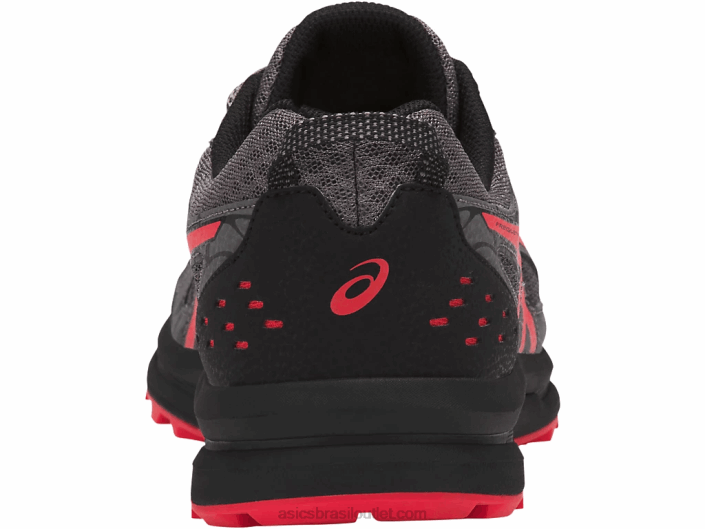 trilha frequente 462T2074 alerta de carbono/vermelho Asics