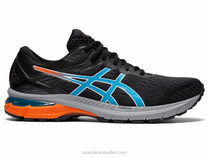 trilha gt-2000 9 462T1958 preto/água digital Asics