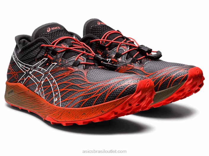 velocidade fuji 462T976 tomate cereja/preto Asics