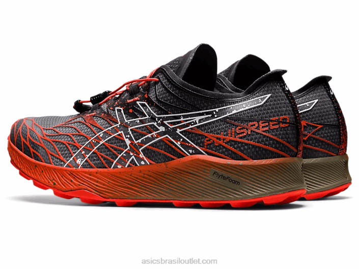 velocidade fuji 462T976 tomate cereja/preto Asics