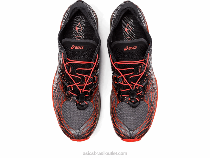 velocidade fuji 462T976 tomate cereja/preto Asics