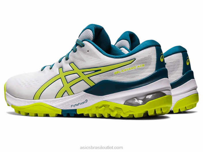 gel-kayano ace 462T457 branco/neon lima Asics