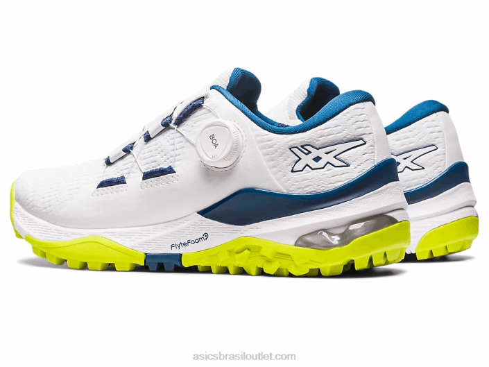 gel-kayano ace boa 462T77 branco/mako azul Asics