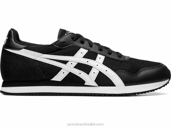 corredor tigre 462T2107 Preto branco Asics