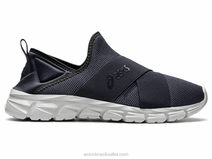 deslizamento quântico lyte 462T1678 transportadora cinza Asics