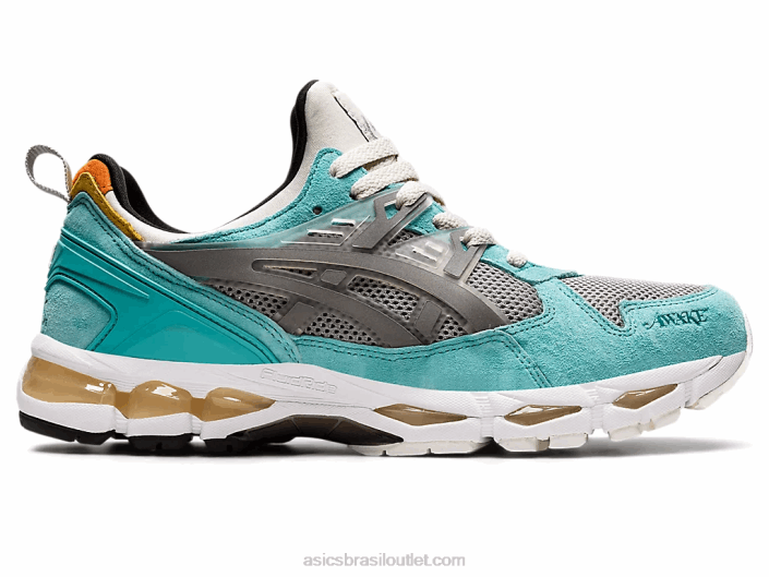 gel-kayano trainer 21 462T1545 azul-petróleo/prata pura Asics