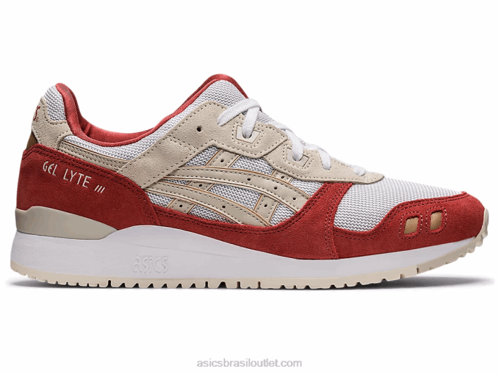 gel-lyte iii og 462T1124 branco/cinza fumaça Asics