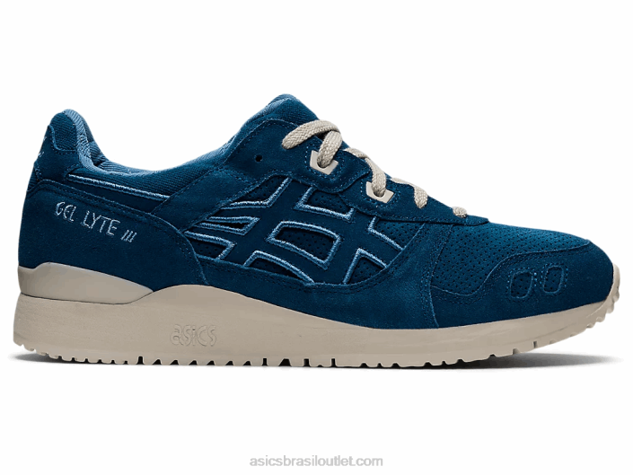 gel-lyte iii og 462T1294 índigo claro/cinza fumaça Asics