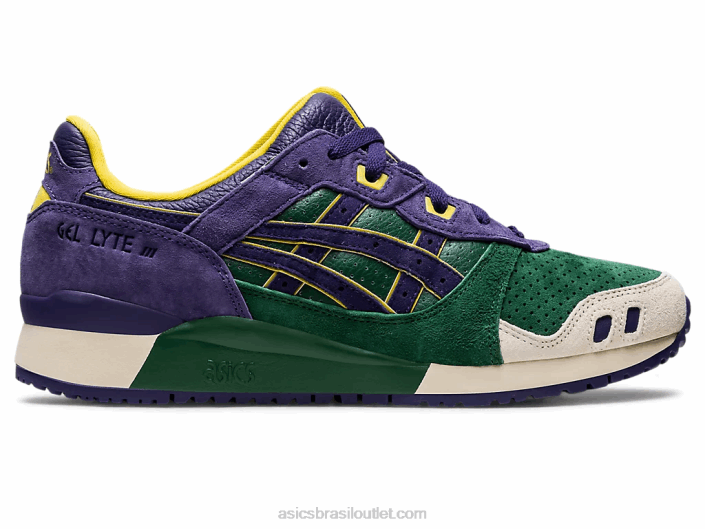 gel-lyte iii og 462T1330 caçador verde/roxo fosco Asics