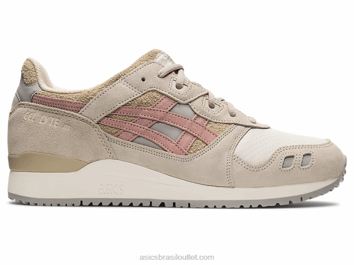 gel-lyte iii og gtx 462T1229 cinza fumê/massa Asics