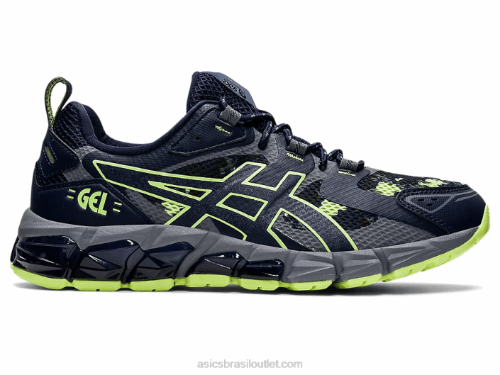 gel-quantum 180 462T1260 meia-noite/verde limão Asics