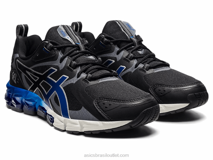 gel-quantum 180 462T1855 preto/azul monaco Asics