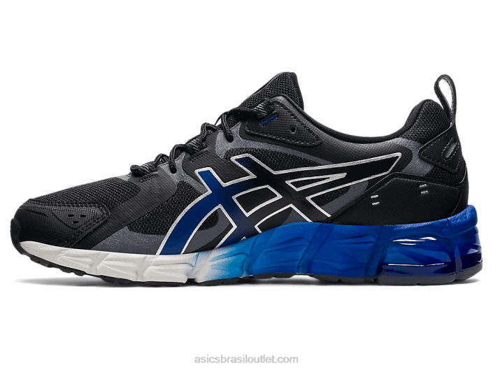 gel-quantum 180 462T1855 preto/azul monaco Asics