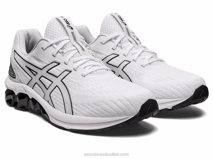 gel-quantum 180 vii 462T952 Branco preto Asics