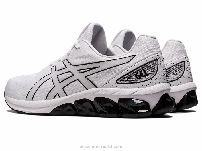 gel-quantum 180 vii 462T952 Branco preto Asics