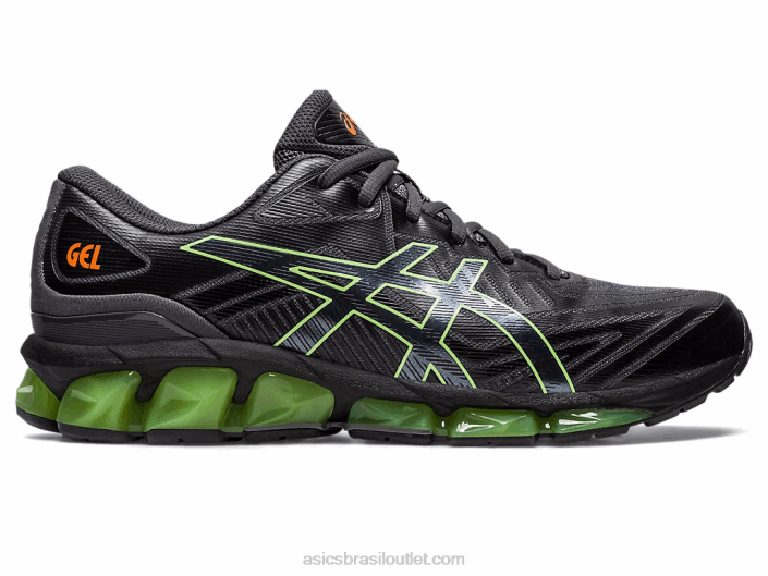gel-quantum 360 vii 462T133 cinza escuro/verde limão Asics