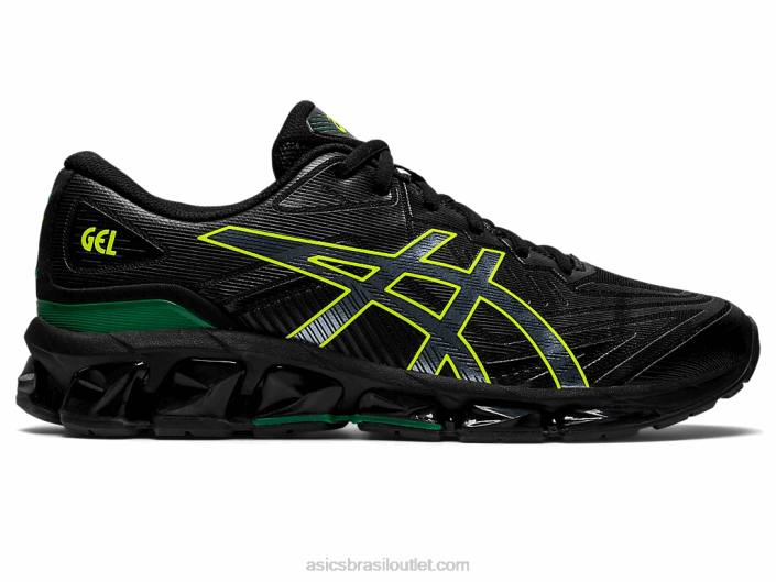 gel-quantum 360 vii 462T965 preto/amarelo de segurança Asics