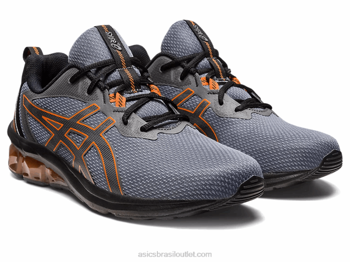 gel-quantum 90 iv 462T128 cinza aço/habanero Asics