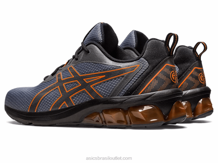 gel-quantum 90 iv 462T128 cinza aço/habanero Asics