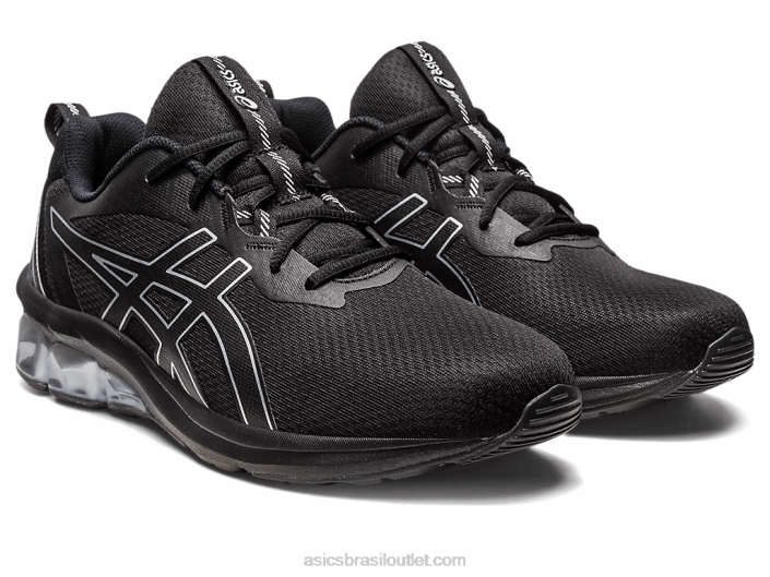gel-quantum 90 iv 462T95 preto/prata pura Asics