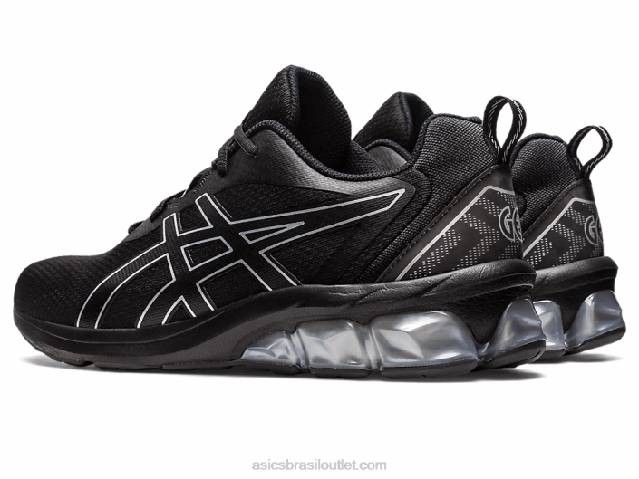gel-quantum 90 iv 462T95 preto/prata pura Asics