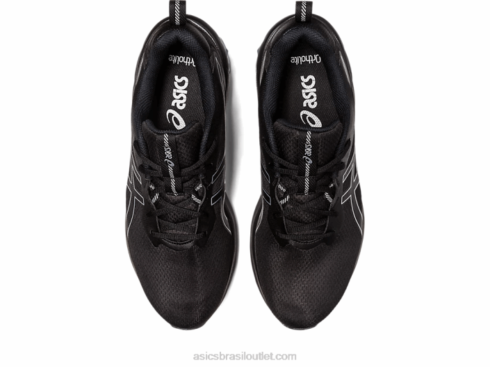 gel-quantum 90 iv 462T95 preto/prata pura Asics
