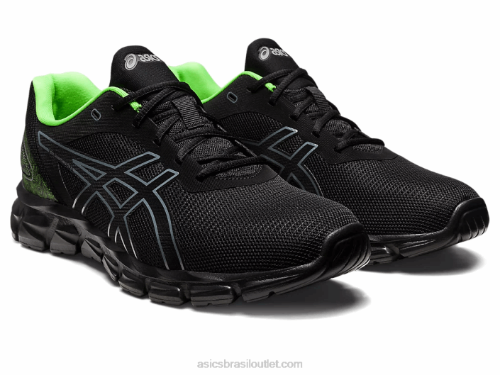 gel-quantum lyte ii 462T260 lagartixa preta/verde Asics