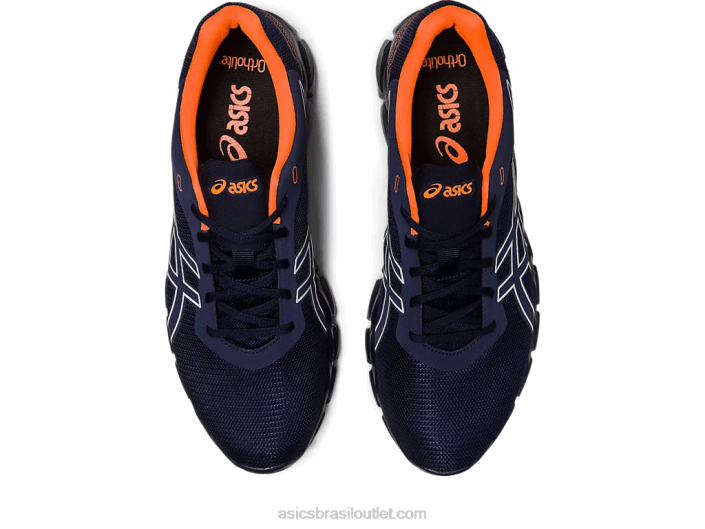 gel-quantum lyte ii 462T268 meia-noite/laranja chocante Asics