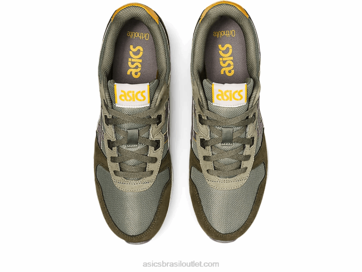 lyte clássico 462T1223 verde líquen/cinza argiloso Asics