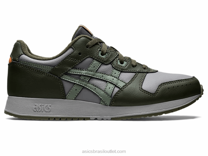 lyte clássico 462T830 argila cinza/líquen verde Asics