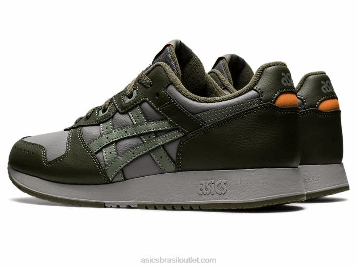 lyte clássico 462T830 argila cinza/líquen verde Asics