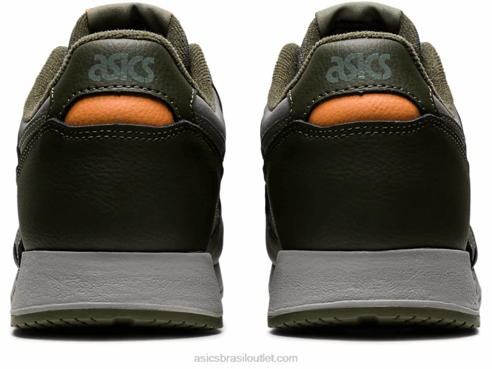 lyte clássico 462T830 argila cinza/líquen verde Asics